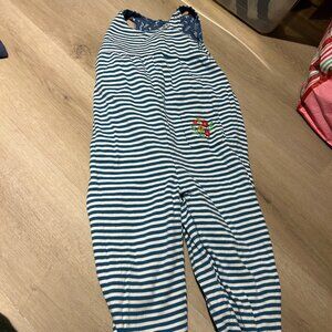 🌼💙 Frugi Organic Cotton Reversible Dungarees – Size 3–4T 💙🌼